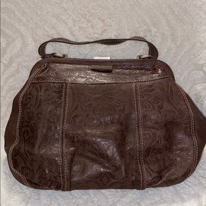 Fossil leather purse